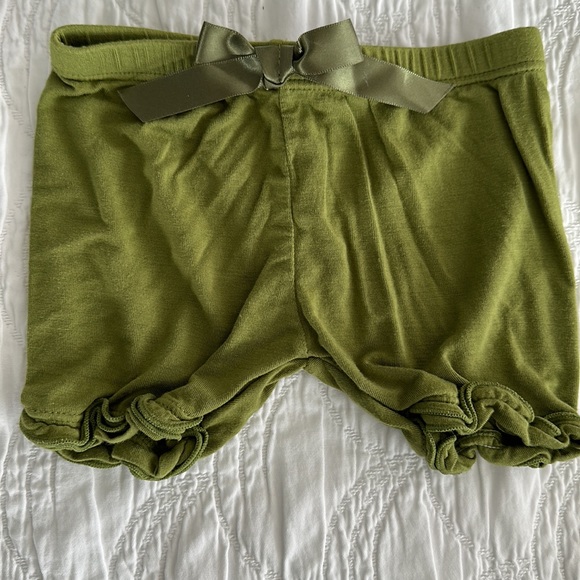 Kickee Pants Blue and Green Floral Dress and Shorts 18-24M. - Picture 7 of 8